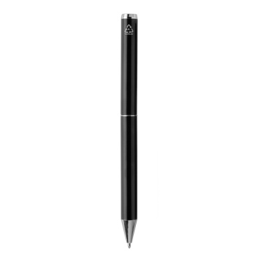 Logo trade promotional product photo of: Swiss Peak Cedar RCS certified recycled aluminium pen