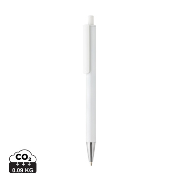 Logo trade promotional merchandise image of: Amisk RCS certified recycled aluminum pen
