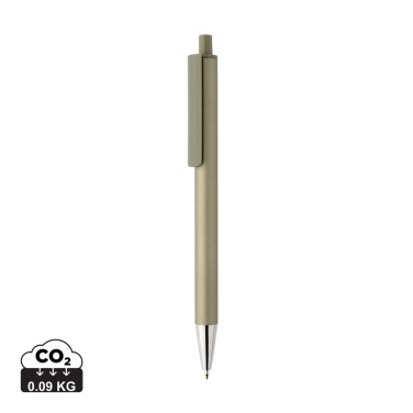 Logo trade advertising products picture of: Amisk RCS certified recycled aluminum pen