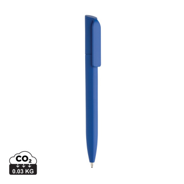 Logo trade promotional gift photo of: Pocketpal GRS certified recycled ABS mini pen