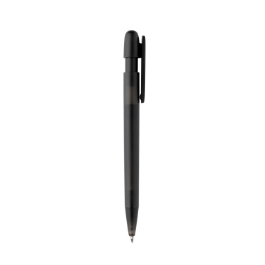 Logotrade promotional gift picture of: Devin GRS certified RABS pen transparent