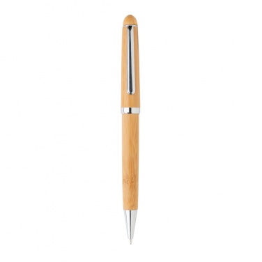Logo trade promotional gifts image of: Bamboo pen in box