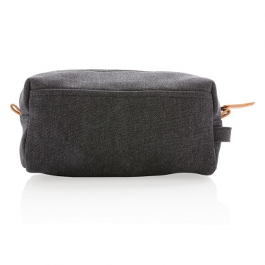 Logo trade advertising product photo of: Canvas toiletry bag PVC free