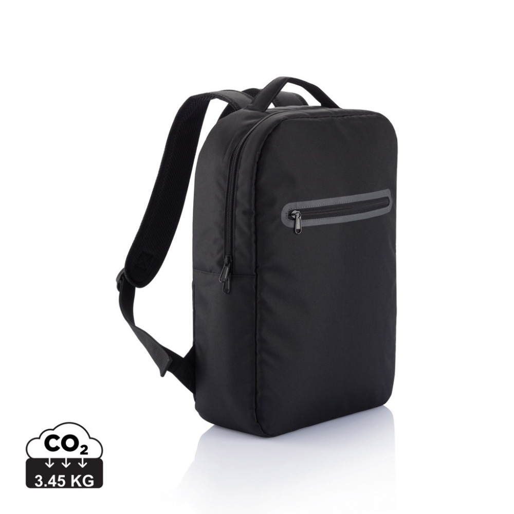 Logo trade promotional giveaways image of: London laptop backpack PVC free