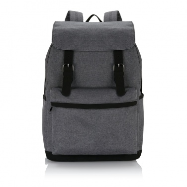 Logotrade advertising product picture of: Laptop backpack with magnetic buckle straps