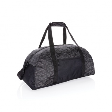 Logo trade promotional gifts image of: AWARE™ RPET Reflective weekend bag