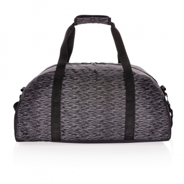 Logo trade business gifts image of: AWARE™ RPET Reflective weekend bag