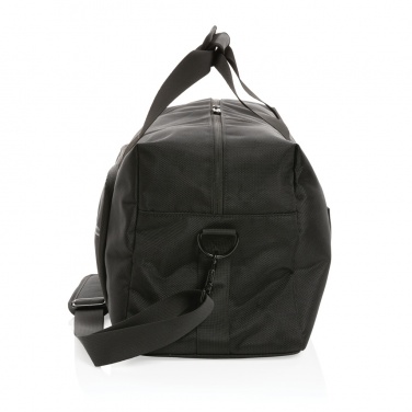 Logotrade promotional item picture of: Swiss Peak AWARE™ RPET Voyager weekend bag