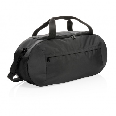 Logo trade business gifts image of: Impact AWARE™ RPET modern sports duffel