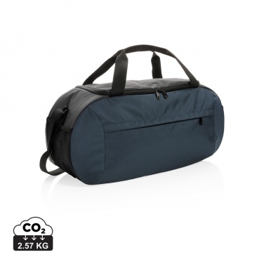 Logotrade promotional merchandise image of: Impact AWARE™ RPET modern sports duffel