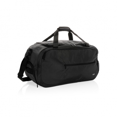 Logo trade promotional merchandise picture of: Swiss Peak AWARE™ RPET sports duffel bag