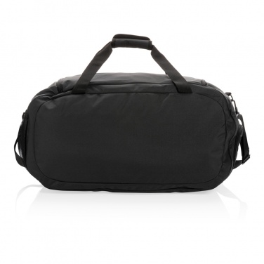 Logo trade promotional item photo of: Swiss Peak AWARE™ RPET sports duffel bag