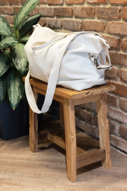Logotrade promotional giveaway picture of: Kezar AWARE™ 500 gsm recycled canvas deluxe weekend bag