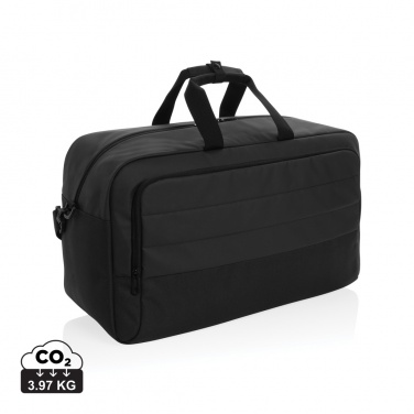 Logo trade promotional products image of: Armond AWARE™ RPET weekend duffel bag
