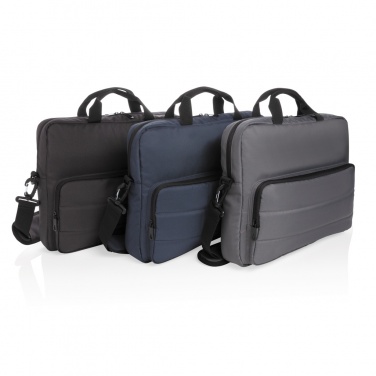 Logo trade business gifts image of: Impact AWARE™ RPET 15.6" laptop bag