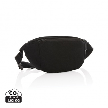 Logo trade business gifts image of: Impact AWARE™ 285gsm rcanvas hip bag undyed