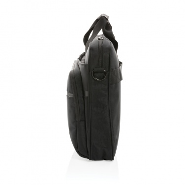Logo trade promotional gifts image of: Swiss Peak AWARE™ RPET Voyager 15.6" laptop bag