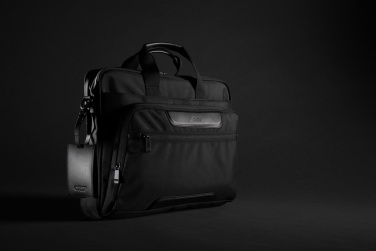 Logotrade promotional gift image of: Swiss Peak AWARE™ RPET Voyager 15.6" laptop bag