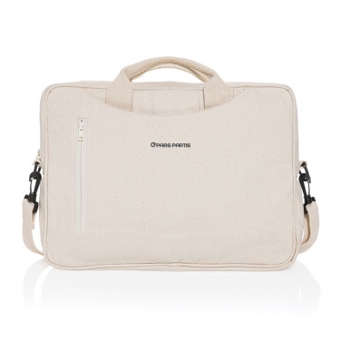 Logotrade promotional merchandise image of: Laluka AWARE™ recycled cotton 15.4 inch laptop bag