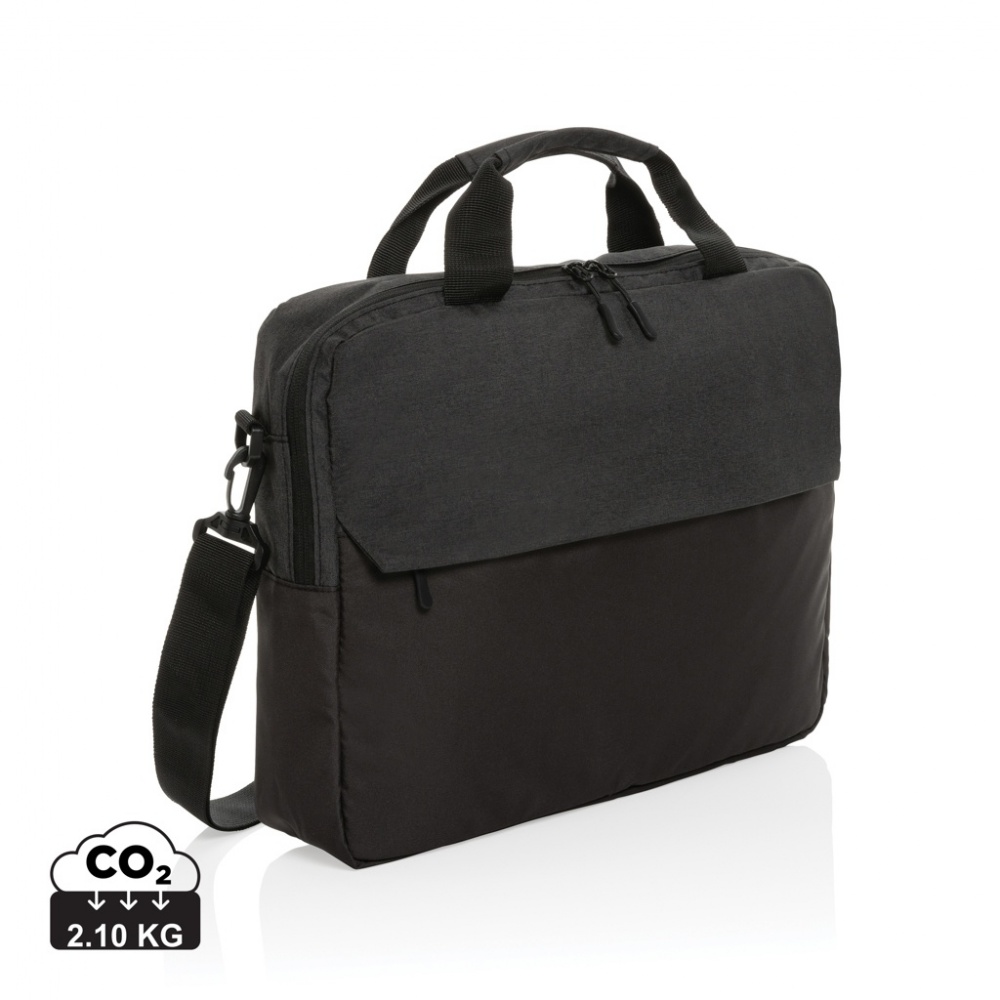 Logo trade promotional merchandise photo of: Kazu AWARE™ RPET basic 15.6 inch laptop bag