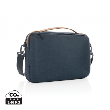 Logo trade promotional giveaway photo of: Impact AWARE™ 300D two tone deluxe 15.6" laptop bag