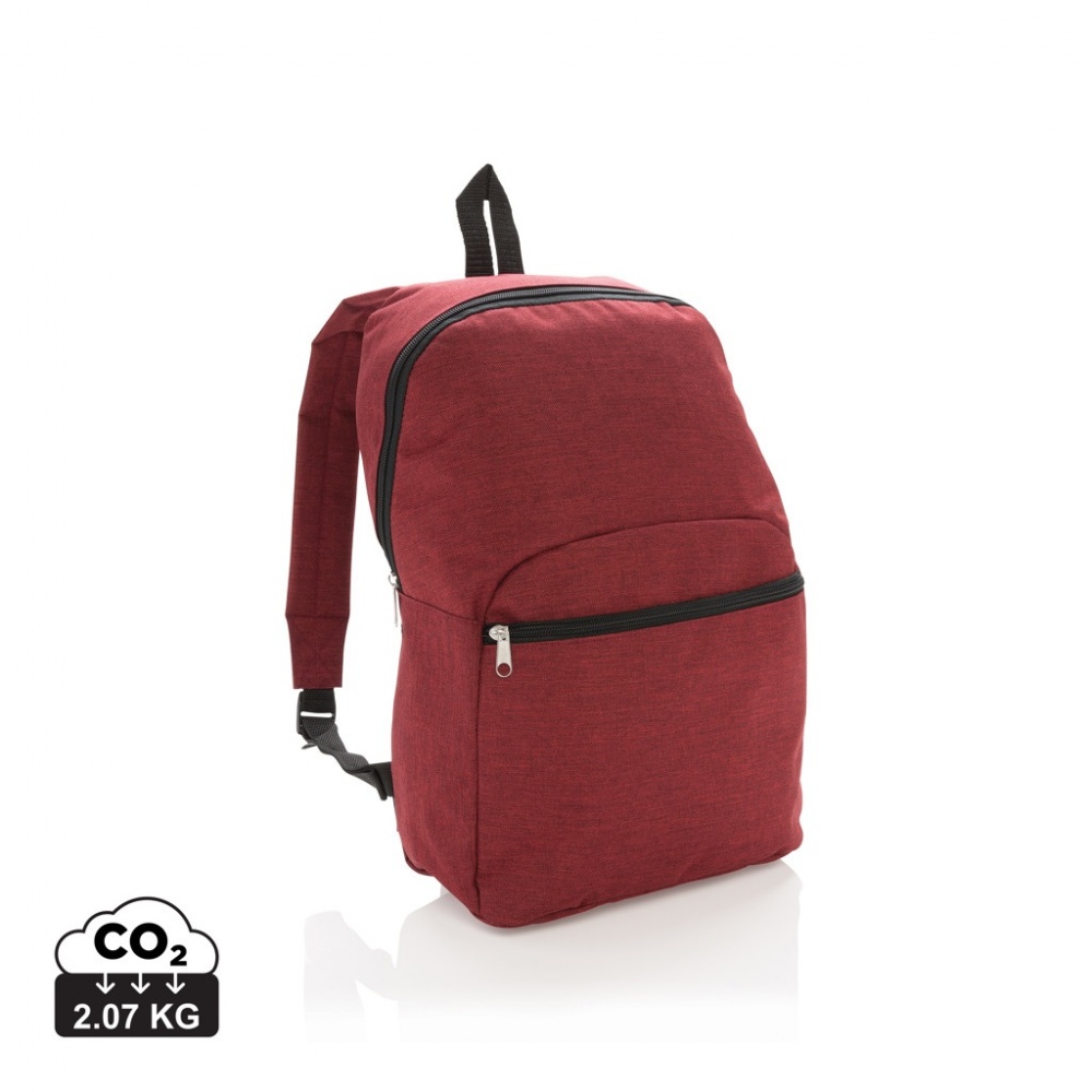 Logotrade promotional giveaway image of: Classic two tone backpack