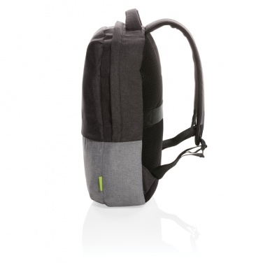 Logo trade promotional merchandise picture of: Duo colour RPET 15.6" RFID laptop backpack PVC free