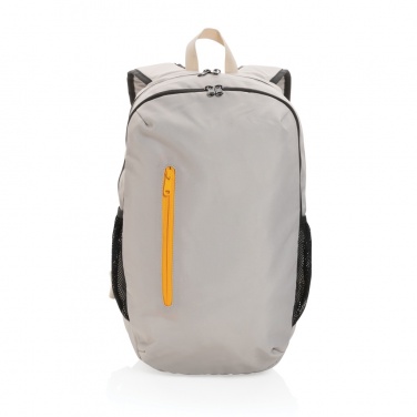 Logotrade promotional gift image of: Impact AWARE™ 300D RPET casual backpack
