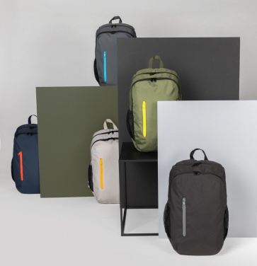 Logo trade corporate gift photo of: Impact AWARE™ 300D RPET casual backpack