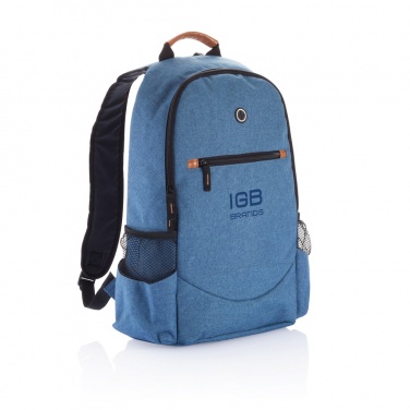 Logo trade advertising products image of: Fashion duo tone backpack
