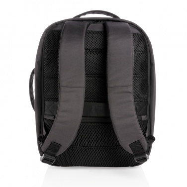 Logotrade advertising products photo of: Impact AWARE™ RPET anti-theft 15.6" laptop backpack