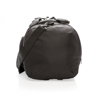 Logo trade promotional gift photo of: Swiss Peak RFID sports duffel & backpack