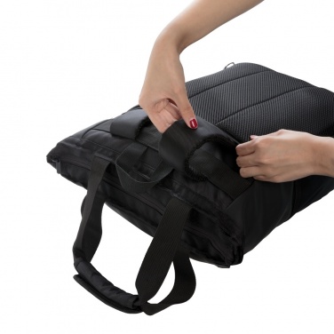 Logotrade business gifts photo of: Swiss Peak RFID 15" laptop totepack PVC free