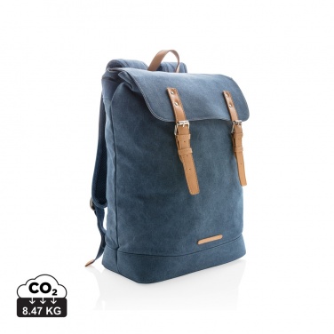 Logo trade promotional items picture of: Canvas laptop backpack PVC free