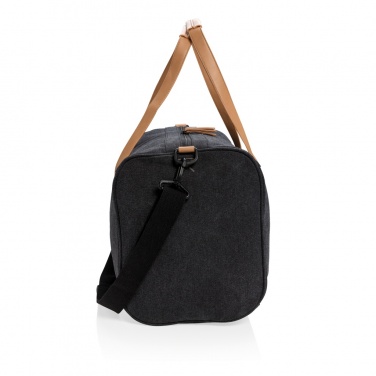 Logo trade promotional items picture of: Canvas travel/weekend bag PVC free