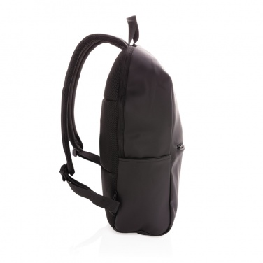 Logotrade promotional giveaway picture of: Smooth PU 15.6"laptop backpack