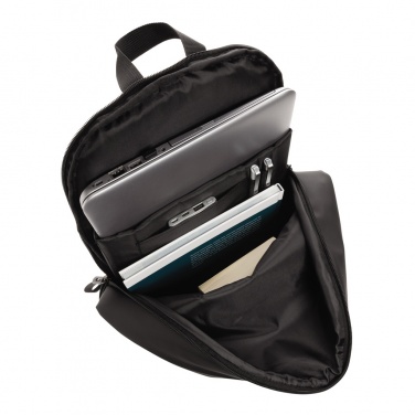 Logo trade advertising products picture of: Smooth PU 15.6"laptop backpack