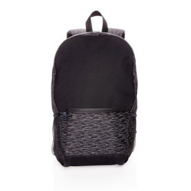 Logotrade promotional item image of: AWARE™ RPET Reflective laptop backpack