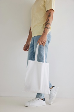 Logo trade promotional merchandise photo of: Impact AWARE™ Recycled cotton tote 145g