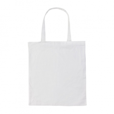 Logotrade promotional gift image of: Impact AWARE™ Recycled cotton tote w/bottom 145g