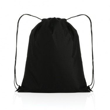 Logo trade advertising products image of: Impact AWARE™ RPET 190T drawstring bag