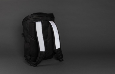 Logotrade corporate gift picture of: PU high visibility easy access 15.6" laptop backpack