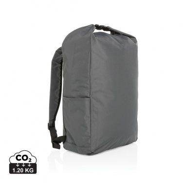 Logo trade promotional items picture of: Impact AWARE™ RPET lightweight rolltop backpack
