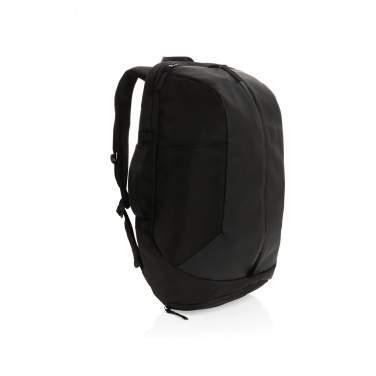 Logo trade promotional merchandise image of: Swiss Peak AWARE™ RPET 15.6 inch work/gym backpack