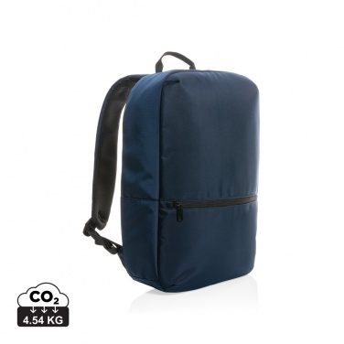 Logotrade corporate gift picture of: Impact AWARE™ 1200D Minimalist 15.6 inch laptop backpack