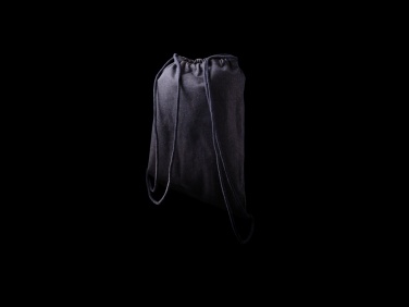 Logotrade promotional gifts photo of: Impact AWARE™ recycled denim drawstring backpack