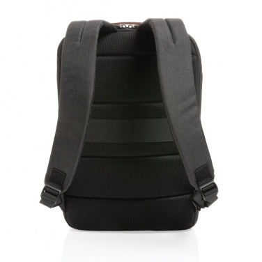 Logo trade promotional merchandise image of: Impact AWARE™ 300D two tone deluxe 15.6" laptop backpack