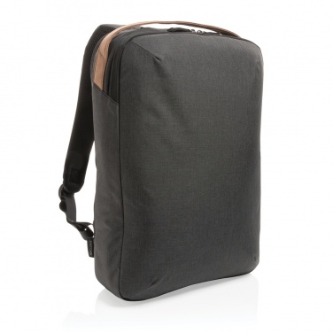 Logotrade promotional item picture of: Impact AWARE™ 300D two tone deluxe 15.6" laptop backpack