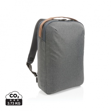 Logotrade advertising product picture of: Impact AWARE™ 300D two tone deluxe 15.6" laptop backpack
