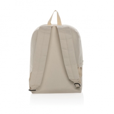 Logo trade corporate gift photo of: Impact Aware™ 285 gsm rcanvas backpack undyed